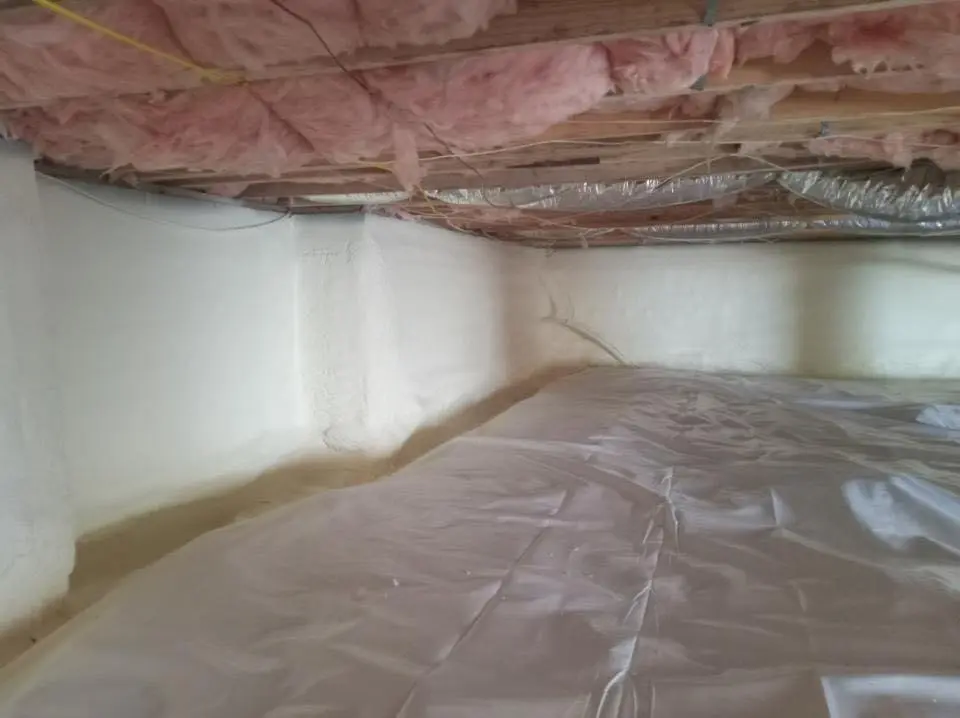 Crawl space encapsulation with closed-cell spray foam for Roof Maintenance in Brainerd